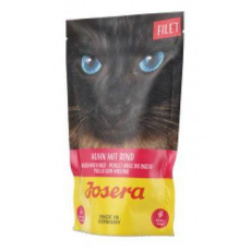 Josera Cat Super Premium Filet kaps. chick.& beef 70g