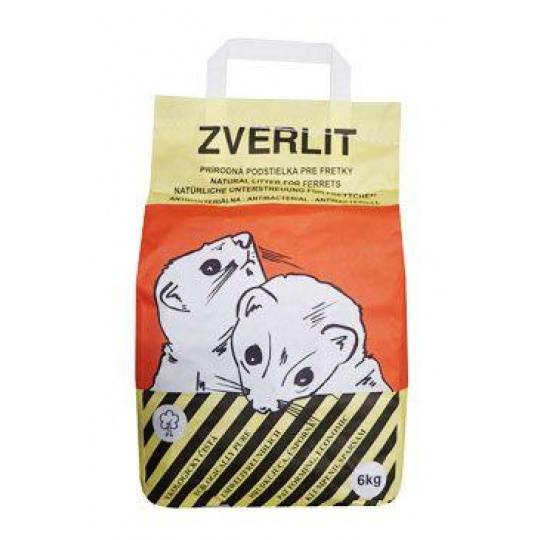 ZVERLIT hnedý pre fretky 6kg ZVERLIT hnedý pre fretky 6kg