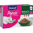 VITAKRAFT Poésie Classique Meaty choice - mokré krmivo pro kočky - 12 x 85 g