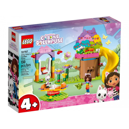 LEGO GABBY'S DOLLHOUSE 10787 ZAHRADNÍ PÁRTY KOČIČÍ VÍLY