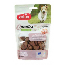Pochúťka pes CANDIES Mini srdiečka vápnik 150g Zolux Pochúťka pes CANDIES Mini srdiečka vápnik 150g Zolux
