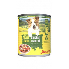 Josera konzerva Dog Meat Lovers Chicken with Carrot NEW 400 g