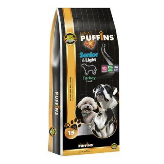 Puffins Dog Senior&Light 15kg