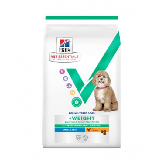 HILLS VE Canine Multi benefit Adult Weight Small & Mini Chicken 2 kg NEW