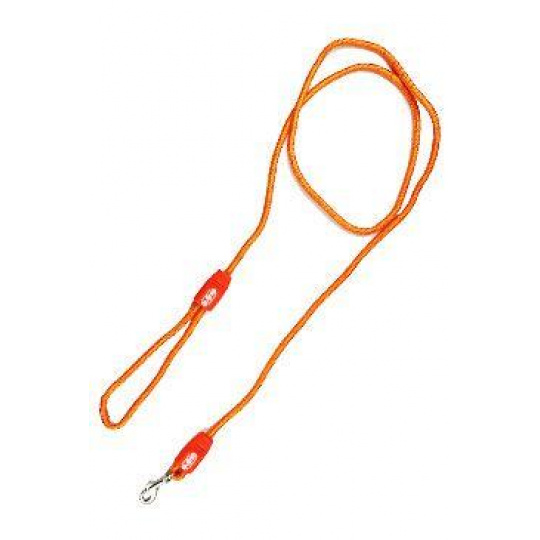 Vodítko BUSTER Reflective lanové 180cm/8mm oranžové Vodítko BUSTER Reflective lanové 180cm/8mm oranžové