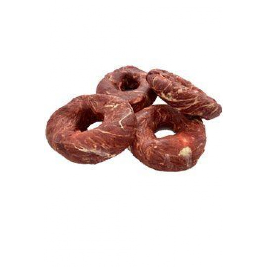 Pochúťka Kruh kalciový obalený kačacím a treskou 500g Pochúťka Kruh kalciový obalený kačacím a treskou 500g