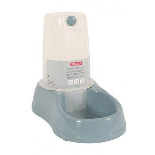 Miska so zásobami. na vodu 3,5l protišmyková modrá Zolux Miska so zásobami. na vodu 3,5l protišmyková modrá Zolux