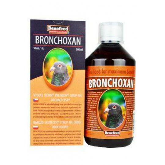 Bronchoxan pre holuby bylinný sirup 500ml