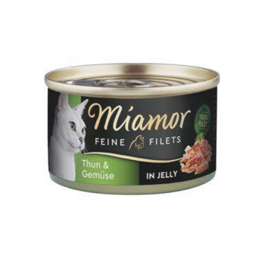 Miamor Cat Filet konzerva tuniak+zelenina v želé 100g Miamor Cat Filet konzerva tuniak+zelenina v želé 100g