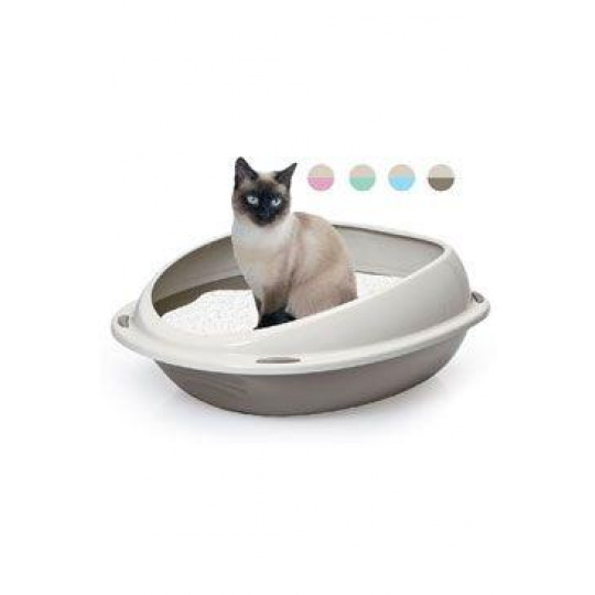 WC mačka Shuttle s okrajom, 57cm