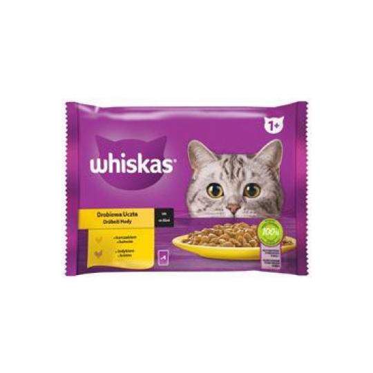 Whiskas kaps. Core hydinové v šťave 4x85g Whiskas kaps. Core hydinové v šťave 4x85g