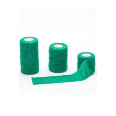 Elastická bandáž. Vet Flex 10cmx4,5m zelené 1ks CVET Elastická bandáž. Vet Flex 10cmx4,5m zelené 1ks CVET