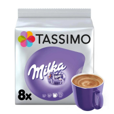Milka čokoláda v kapslích Tassimo, 8 kapslí