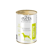 4VETS Natural Allergy Lamb Dog - vlhké krmivo pro psy - 400 g