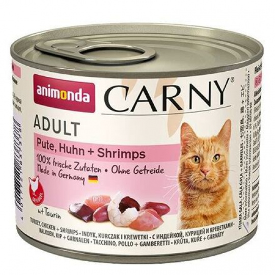 ANIMONDA konzerva CARNY Adult - morka, kura+rak 200g ANIMONDA konzerva CARNY Adult - morka, kura+rak 200g