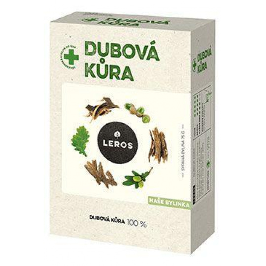 Čaj Leros Dubová kôra sypaný 75g