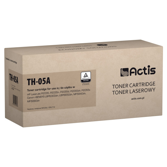 Actis TH-05A (náhrada za HP 05A CE505A, Canon CRG-719; standardní; 2300 stran; černá)