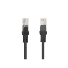 LANBERG PATCHCORD RJ45, KAT. 5E, UTP, 20M, černý