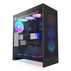 NZXT H7 Flow RGB Midi Tower Černá