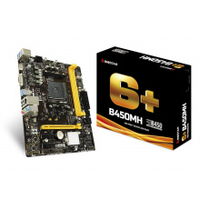 Biostar B450MH základní deska AMD B450 Socket AM4 Micro ATX