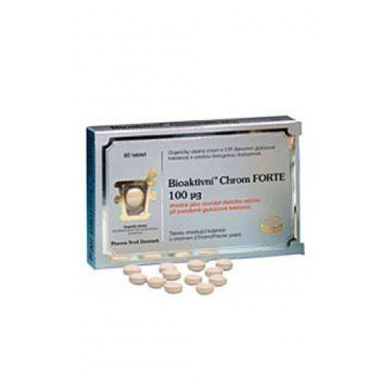 Bioaktívny Chróm Forte 100mcg 60tbl Bioaktívny Chróm Forte 100mcg 60tbl