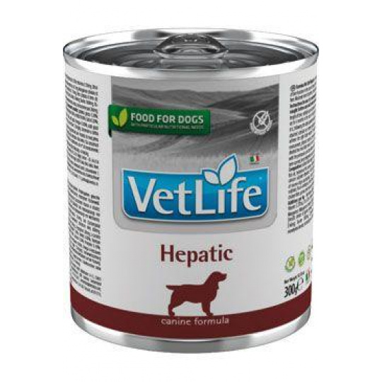 Vet Life Natural DOG konz. Hepatic 300g Vet Life Natural DOG konz. Hepatic 300g