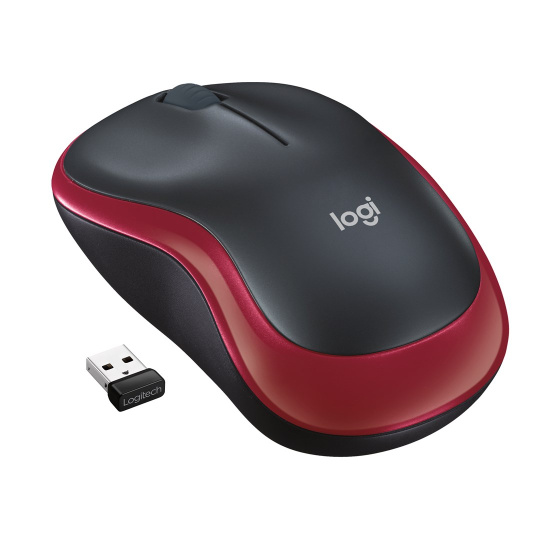 Logitech M185 myš Pro praváky i leváky RF bezdrátový Optický 1000 DPI