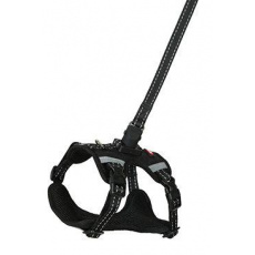 Postroj pes s vodítkom 2m CLIP&GO čierna L Zolux