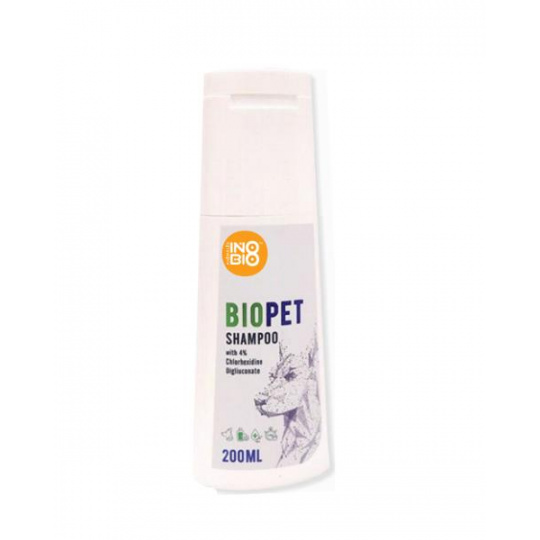 Šampón BIOPET s chlórhexidínom 4% 200 ml Šampón BIOPET s chlórhexidínom 4% 200 ml
