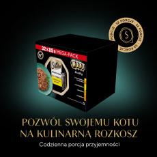 SHEBA výber s drůbeží/kuřecí/krůtí omáčkou 32x85g