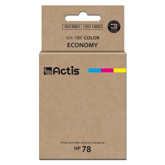 Actis Ink KH-78R pro tiskárny HP, Náhradní inkoust HP 78 C6578D; Standardní; 36 ml; barevný