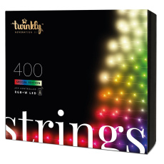 TWINKLY Strings 400 Special Edition (TWS400SPP-BEU) Inteligentní osvětlení vánočních stromků 400 LED RGB+W 32 m