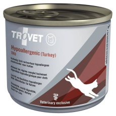 TROVET Hypoallergenic TRD with turkey - mokré krmivo pro kočky - 200g