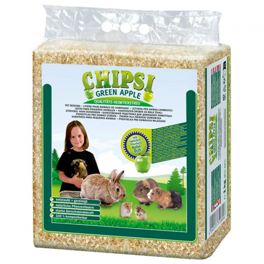 CHIPSI lisované hobliny JABLKO 15 L