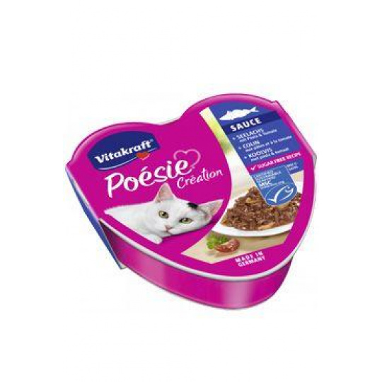 Vitakraft Cat Poésie Création Sauce treska cestov. 85g Vitakraft Cat Poésie Création Sauce treska cestov. 85g