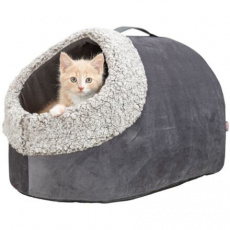 Kukaňa CALIDA 50 x 30 x 35 cm, s tepelne reflexnou vložkou, sivá/bielo-čierna Kukaňa CALIDA 50 x 30 x 35 cm, s tepelne reflexnou vložkou, sivá/bielo-čierna