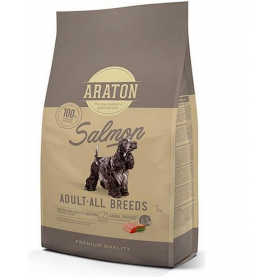 ARATON dog adult losos NOVÉ 3 kg ARATON dog adult losos NOVÉ 3 kg
