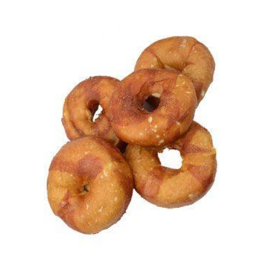 Pochúťka Kruh kalciový obalený lososom a treskou 500g Pochúťka Kruh kalciový obalený lososom a treskou 500g