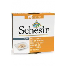 Schesir Dog konz. Adult kura/aloe 150g Schesir Dog konz. Adult kura/aloe 150g