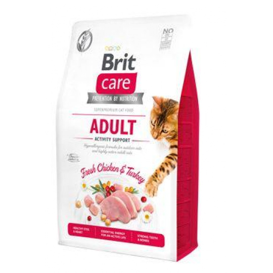 Brit Care Cat GF Adult Activity Support 2kg Brit Care Cat GF Adult Activity Support 2kg