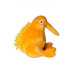 Hračka pes PLUSH plyš, pískacia, oranžová 16cm Kiwi