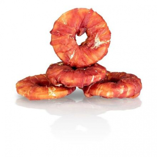 KIDDOG BUFFET RING s kačacím mäskom [25 ks], 9 cm