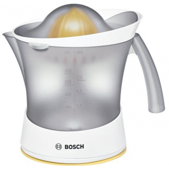 Bosch MCP3500 elektrický citrusovač 0,8 l 25 W Bílá, Žlutá