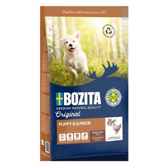 BOZITA Original Puppy & Junior Chicken - suché krmivo pro psy - 12kg