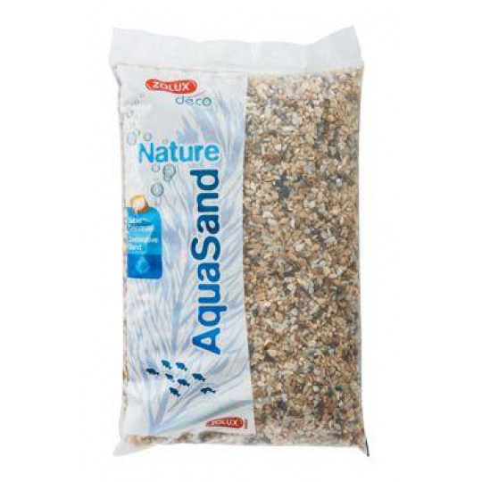 Akvarijný štrk Nature hrubý 5kg Zolux