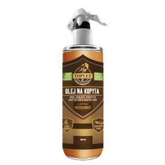Olej na kopytá - pre zdravé kopyto TOPVET 250ml