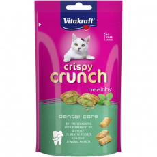 VITAKRAFT Crispy Crunch Dental - pamlsek pro kočky - 60g