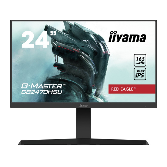 iiyama G-MASTER GB2470HSU-B5 plochý počítačový monitor 60,5 cm (23.8") 1920 x 1080 px Full HD LED Černá