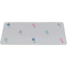 Prestieranie pod misky Lilly, 44 x 28 cm, sivá