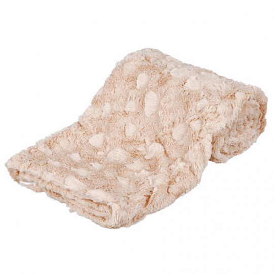 Plyšová deka COSY, béžová Plyšová deka COSY, béžová